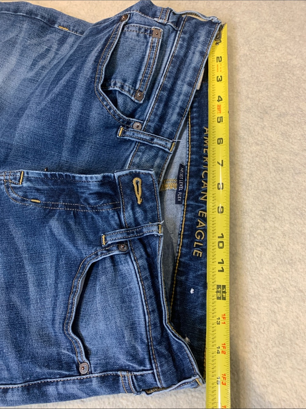 American Eagle Outfitters Women’s Skinny Jeans - Dark Blue Wash - Picture 7 of 9